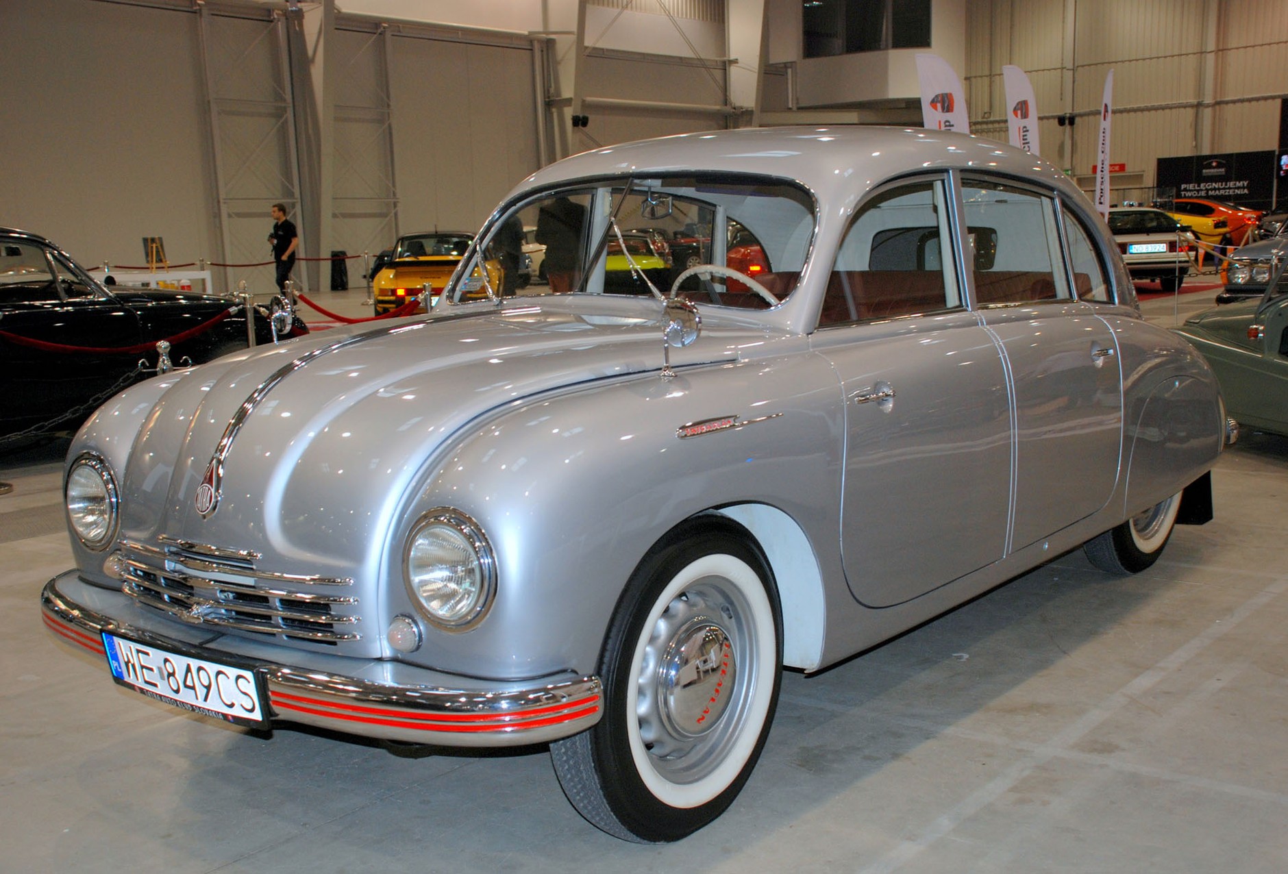Tatra T600 Tatraplan z 1949 roku, własność warszawskiego kolekcjonera