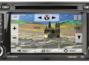 Zenec ZE-NC2051D: radio do VW Transportera T5