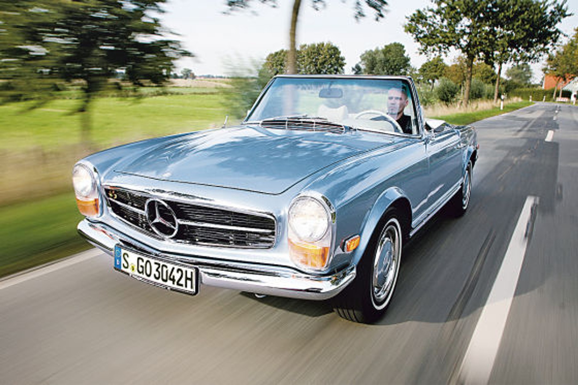 Mercedes 280 SL: do crusingu i na podryw