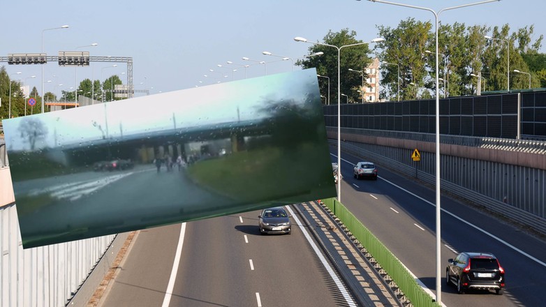 Wycieczka szkolna szła pasem DTŚ