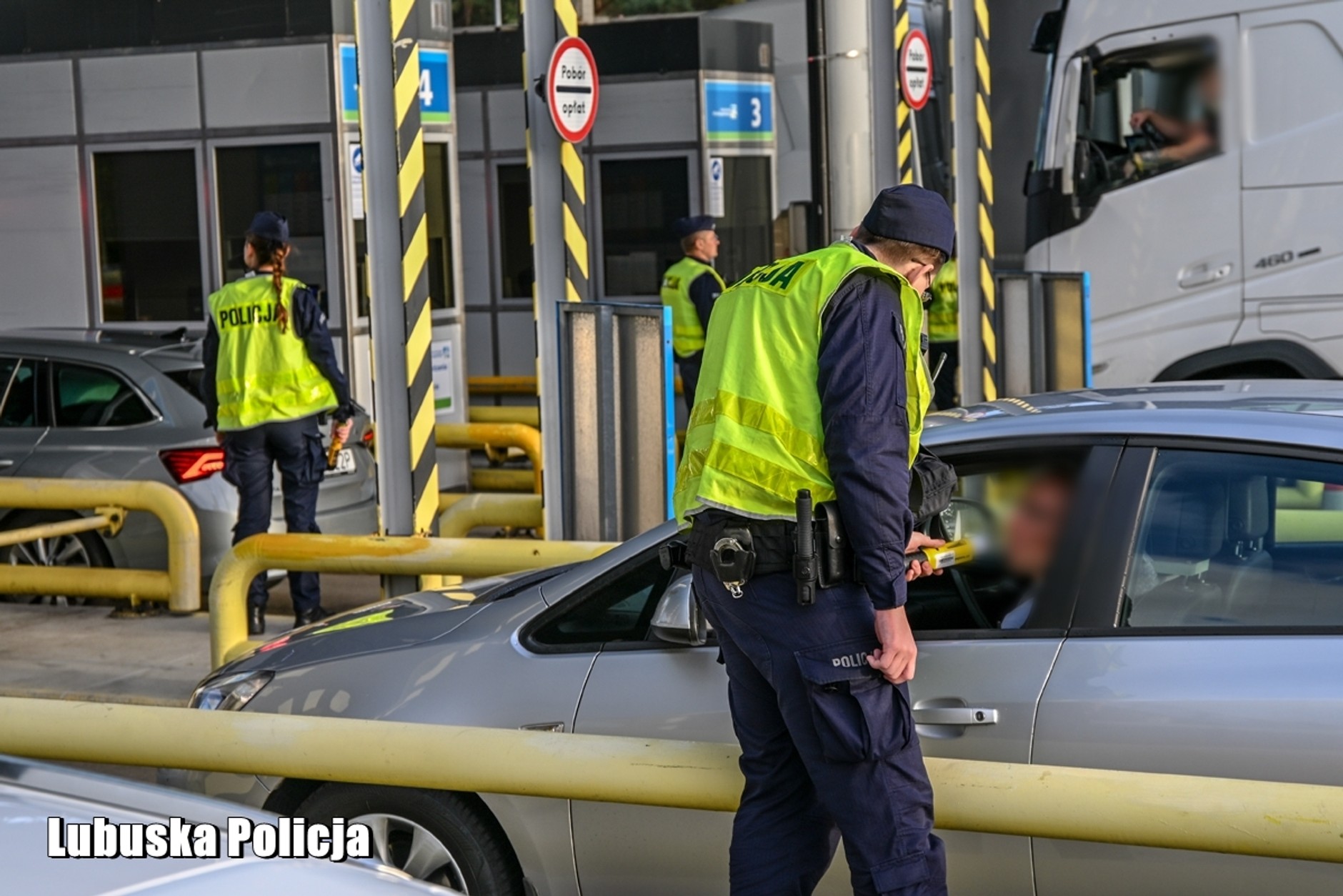 Kontrola trzeźwości na A2