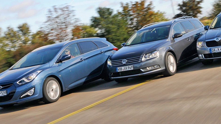 Hyundai podnosi poprzeczkę. Czy i40 pokona Passata, Superba, Mazdę 6 oraz Volvo V60 i Peugeota 508?
