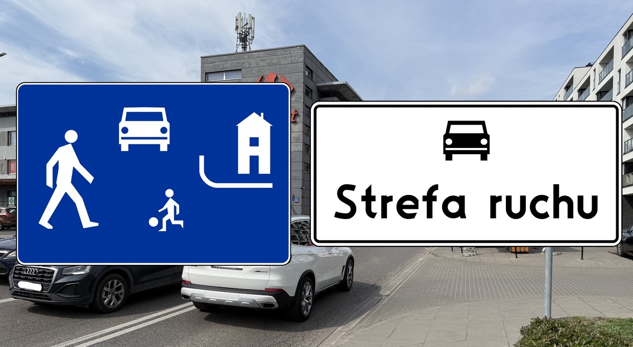 Strefa zamieszkania i ruchu mają inne znaczenia. Kierowcy je mylą i potem płacą ogromne mandaty