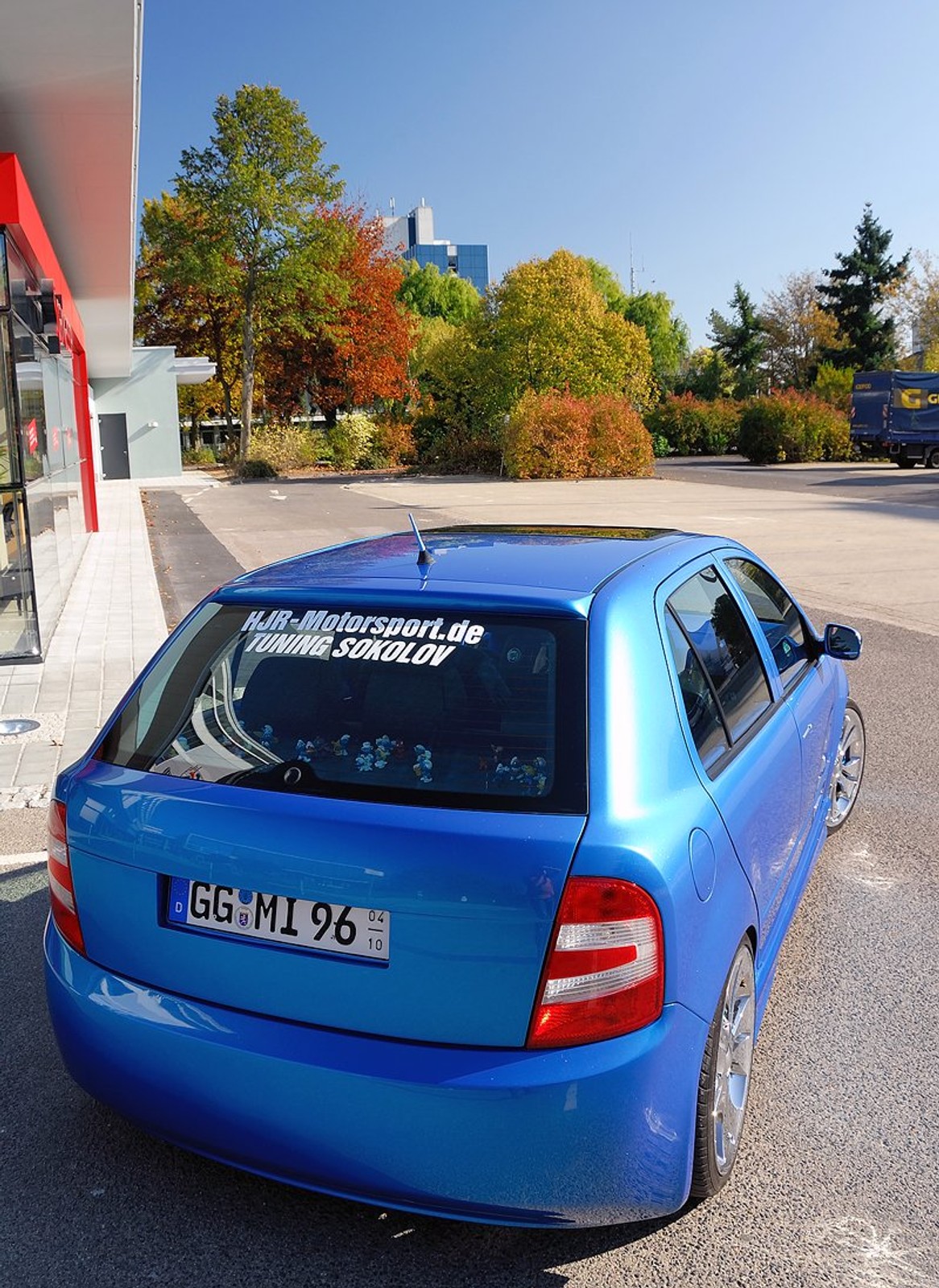 Garaż tunera: Škoda Fabia 1,8 Turbo – smerfny hatchback