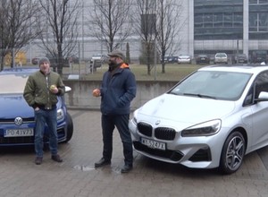 Auta bez ściemy - Volkswagen Golf R kontra BMW 225xe iPerformance Active Tourer