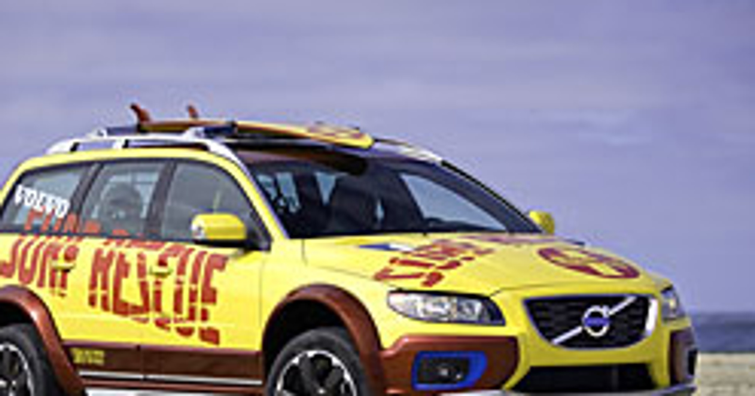SEMA 2007: Volvo XC70 Surf Rescue Safety – stylowy ratownik
