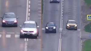 Szokujące nagrania z drona. Policja lata nad przejściami dla pieszych, sypią się mandaty