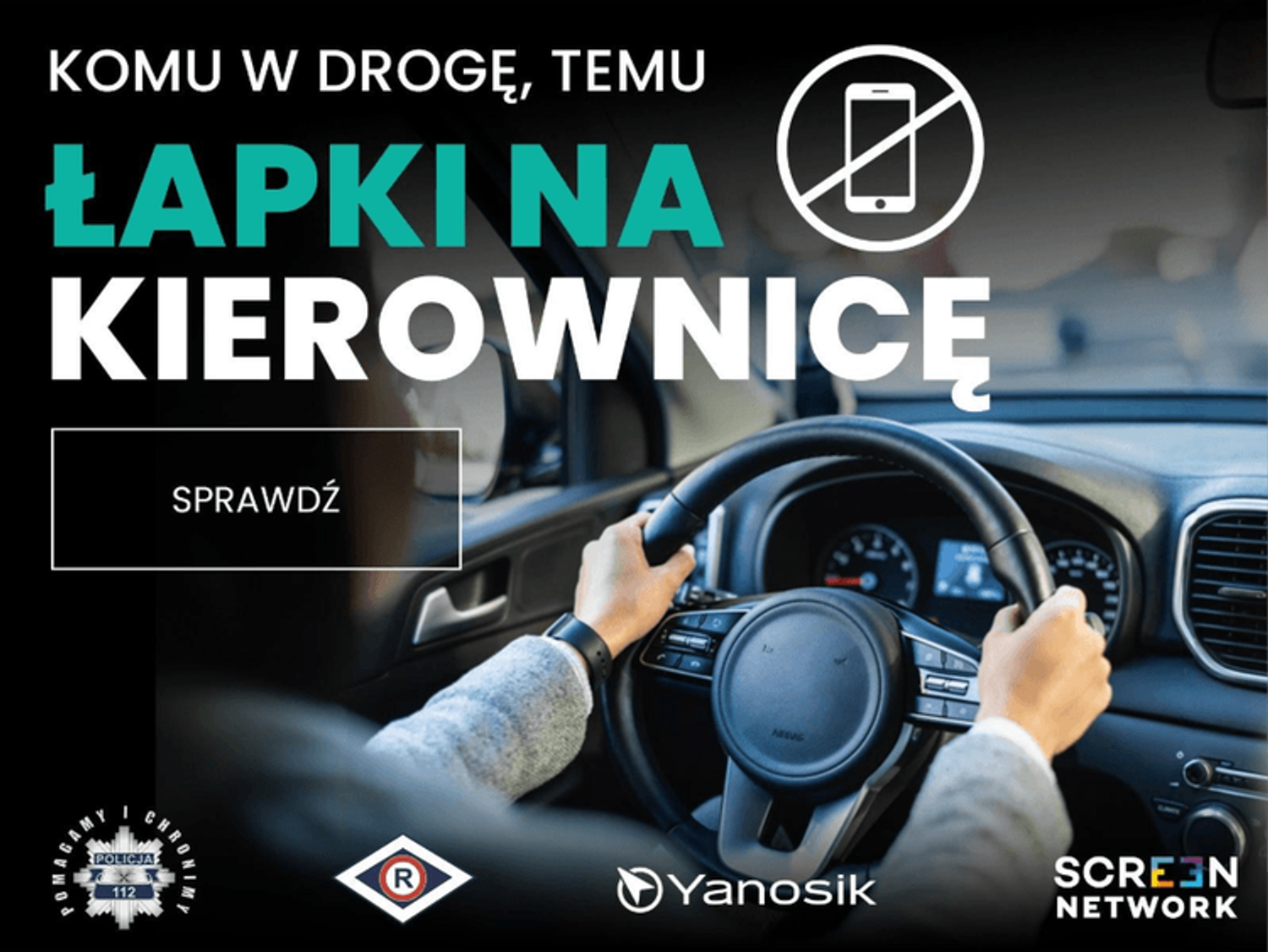 "Łapki na kierownicę" 2026