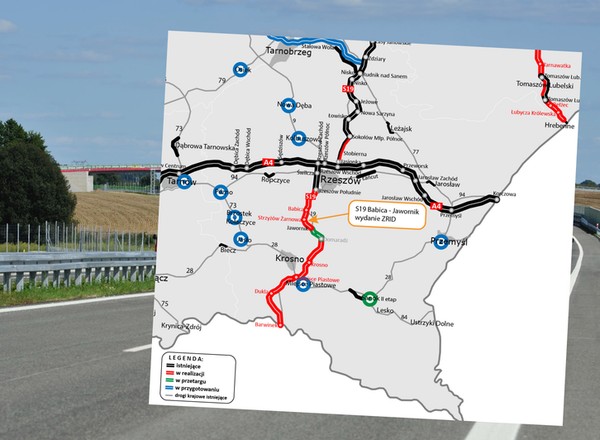 Via Carpatia wydłuży się o kolejne kilometry. Można budować nowy odcinek drogi S19 na Podkarpaciu [MAPA]