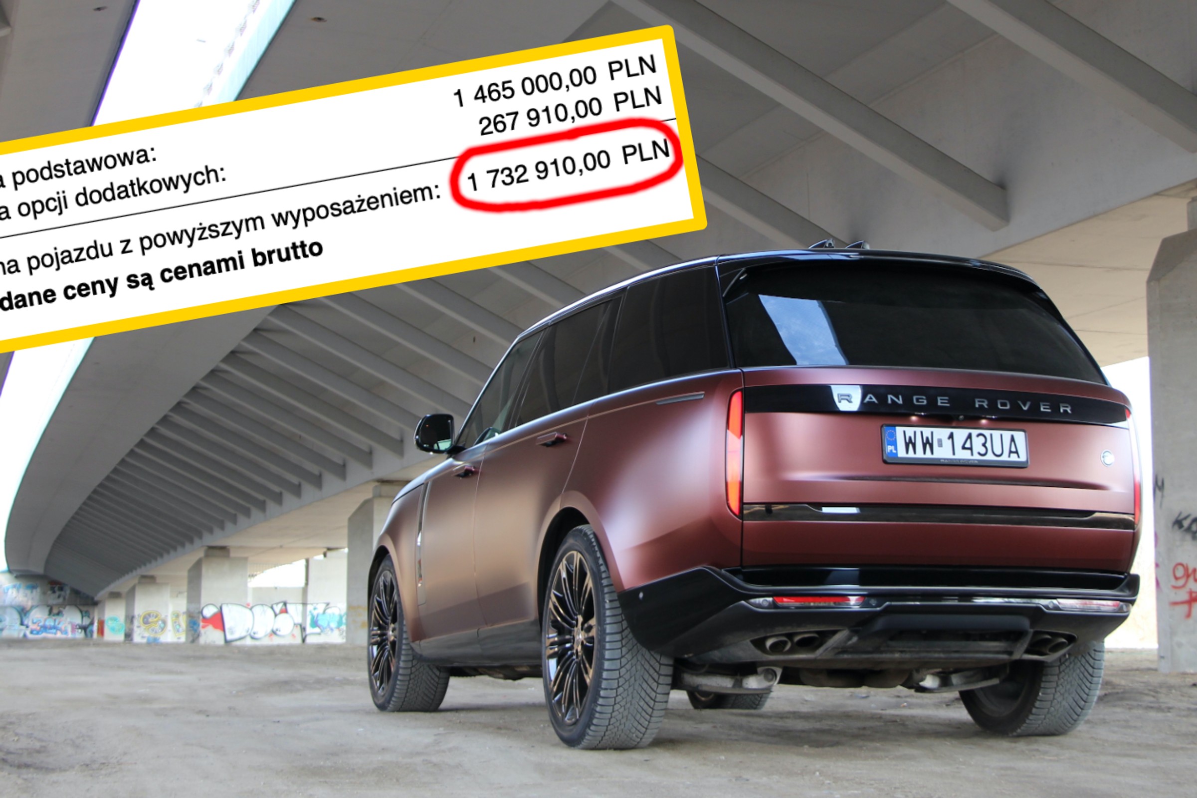 Jeździłem luksusowym SUV-em. Zaniemówiłem, gdy spojrzałem w cennik