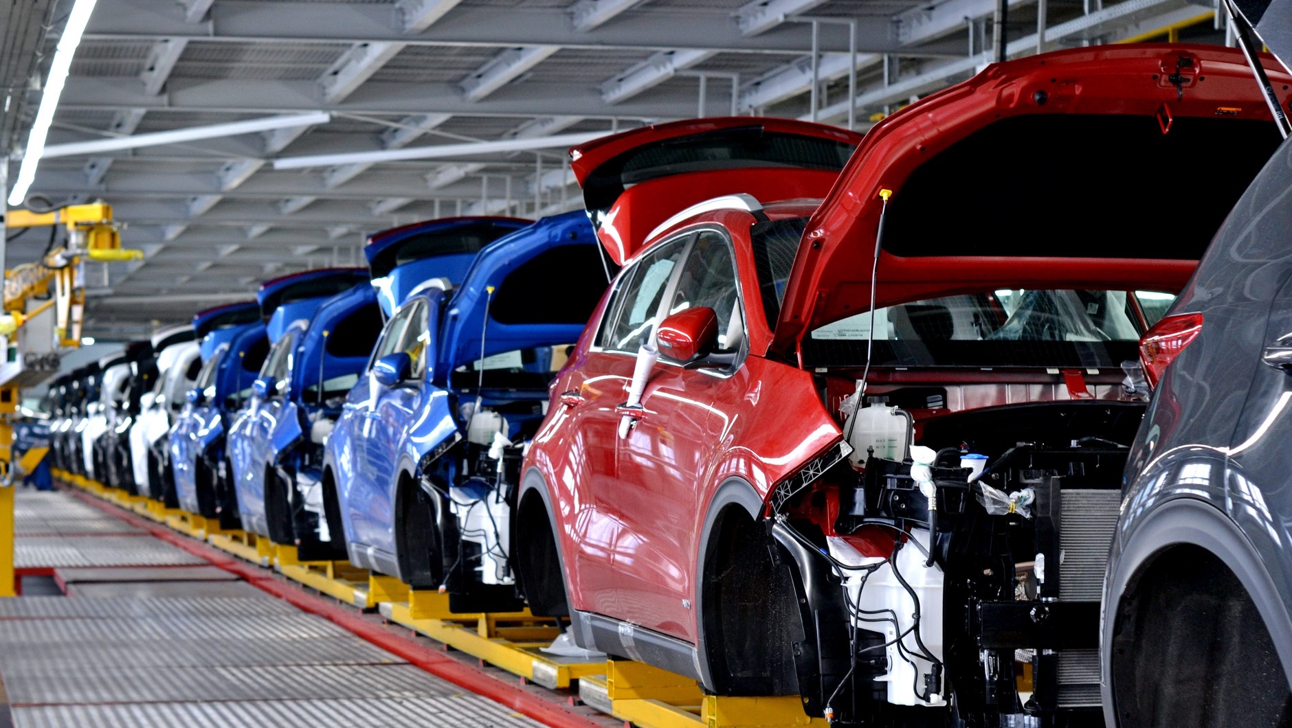 Fabryka Avtotor wytwarza różne modele Hyundai, Genesis, KIA i BMW