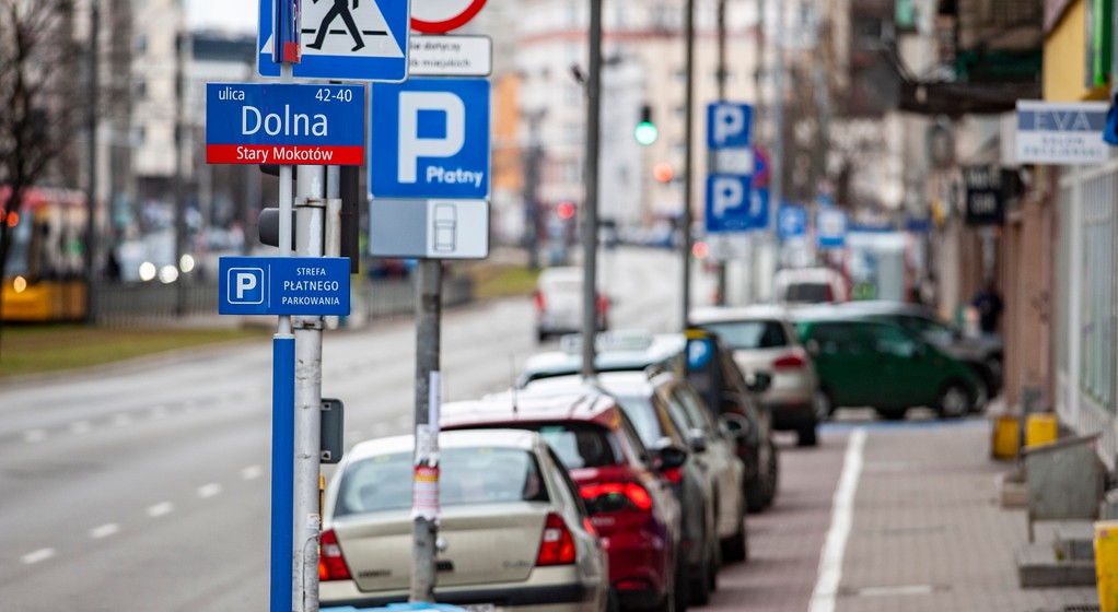 Płatne parkowanie w Warszawie