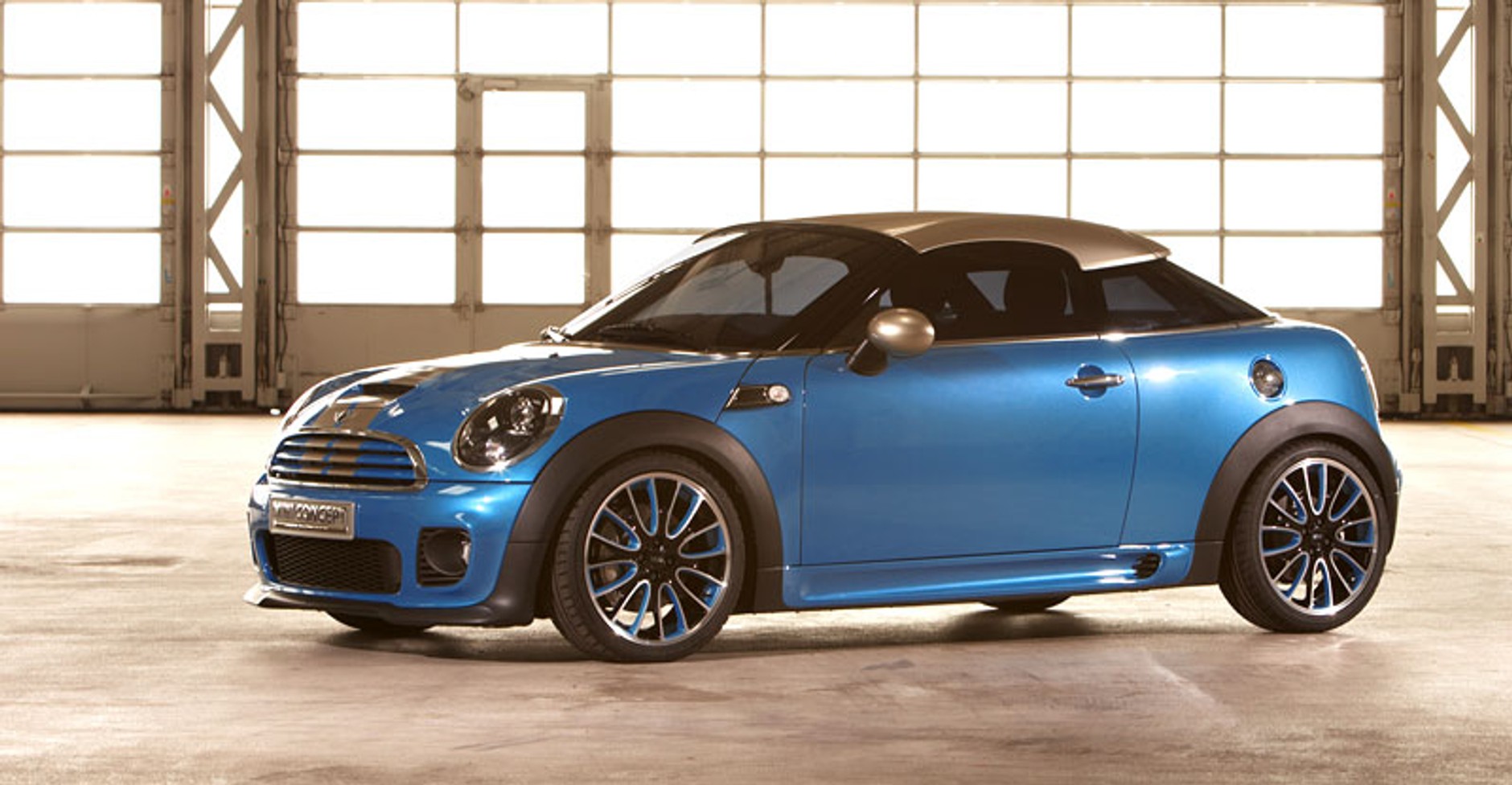 IAA Frankfurt 2009: Mini Coupé Concept - dwuosobowy sportowiec