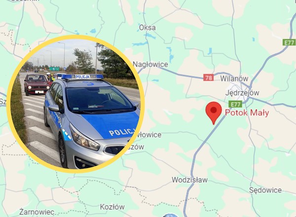 Jechał pod prąd na trasie S7. Rozmowa z 87-latkiem była zaskakująca