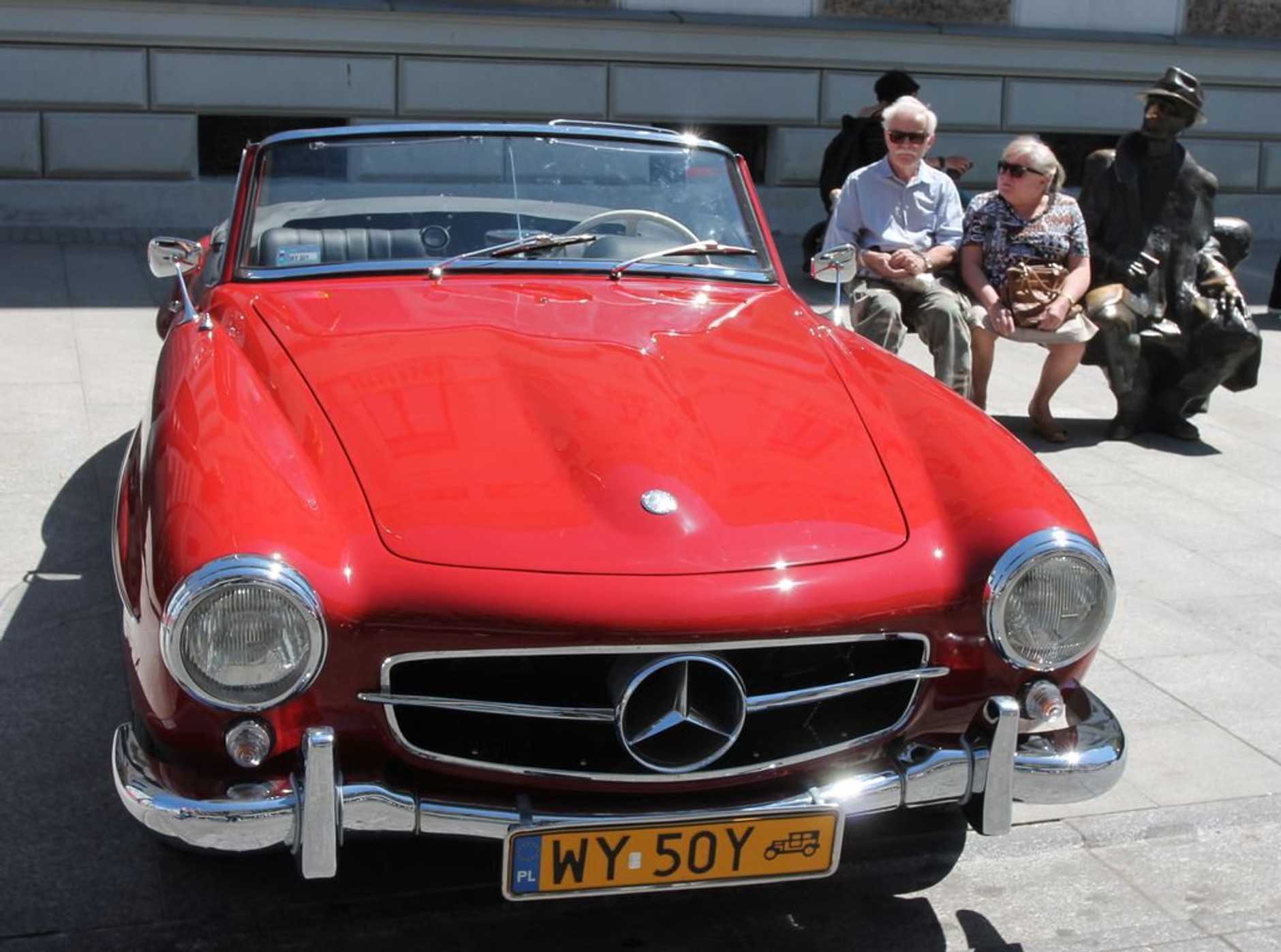 14. Zlot Zabytkowych Mercedesów na Piotrkowskiej