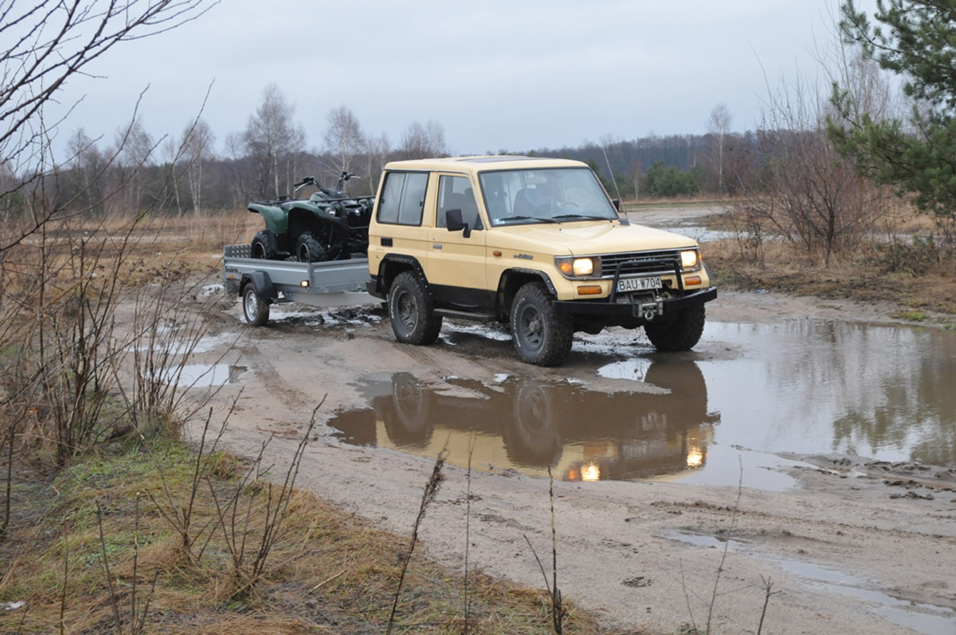 Brenderup ATV-2: przyczepa idealna do transpotu quada