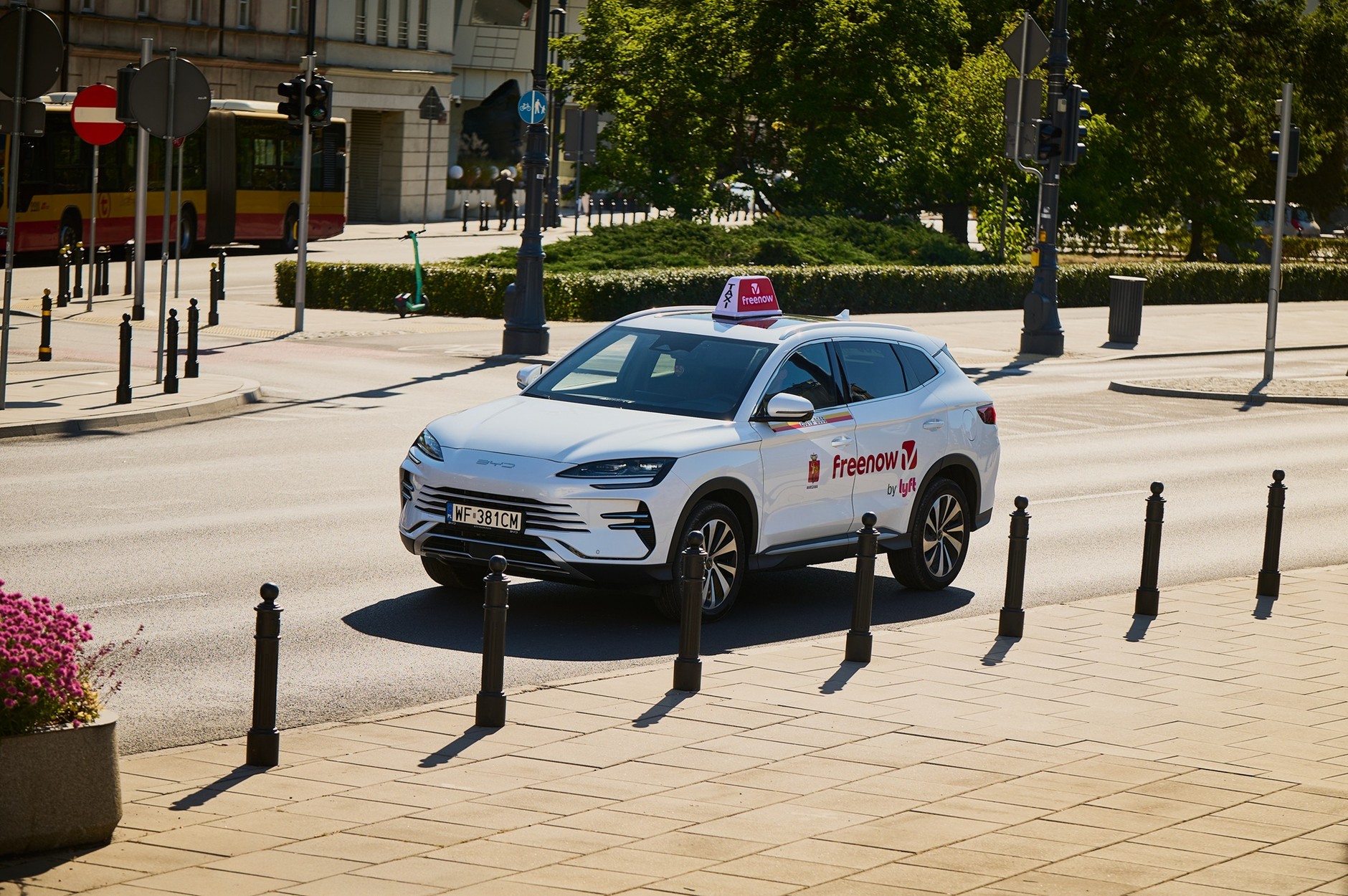 Parnerstwo Freenow i BYD