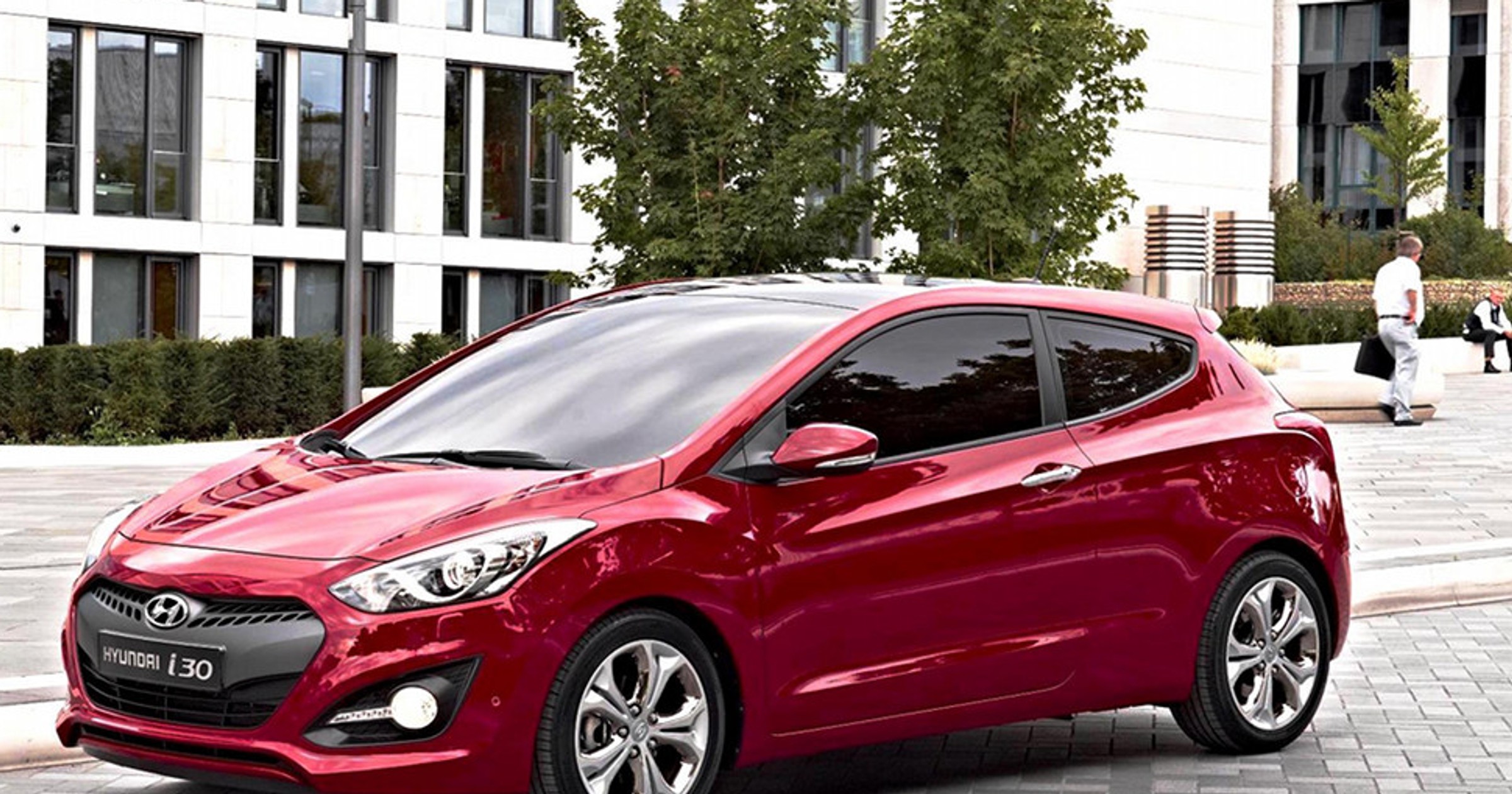 Trzydrzwiowy Hyundai i30 - zdjęcia