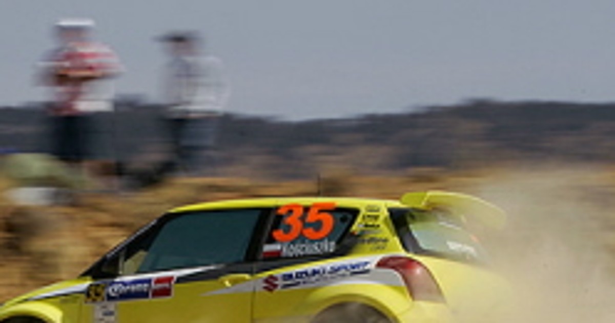 Rajd Jordanii 2008: optymizm w Suzuki - Kościuszko powalczy!