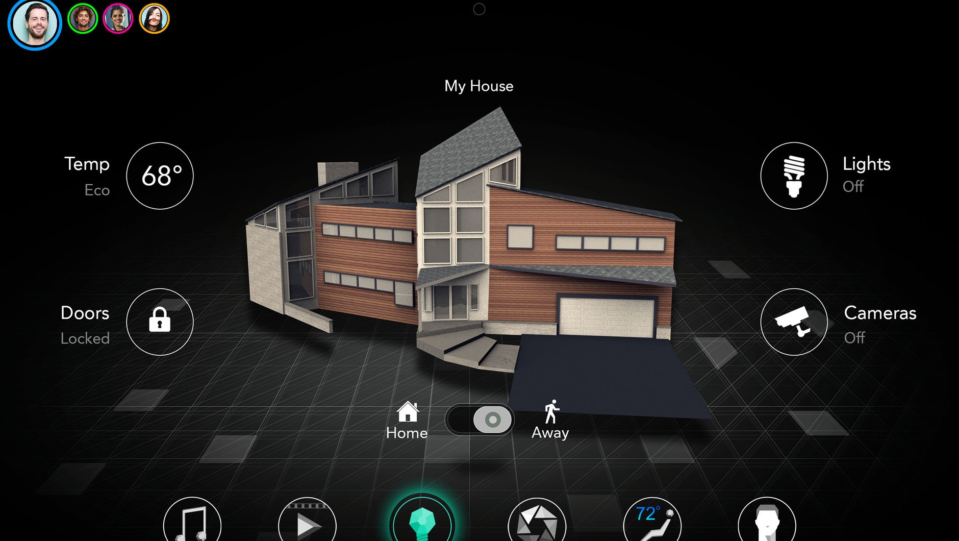 Sterowanie smart domem w Chrysler Portal