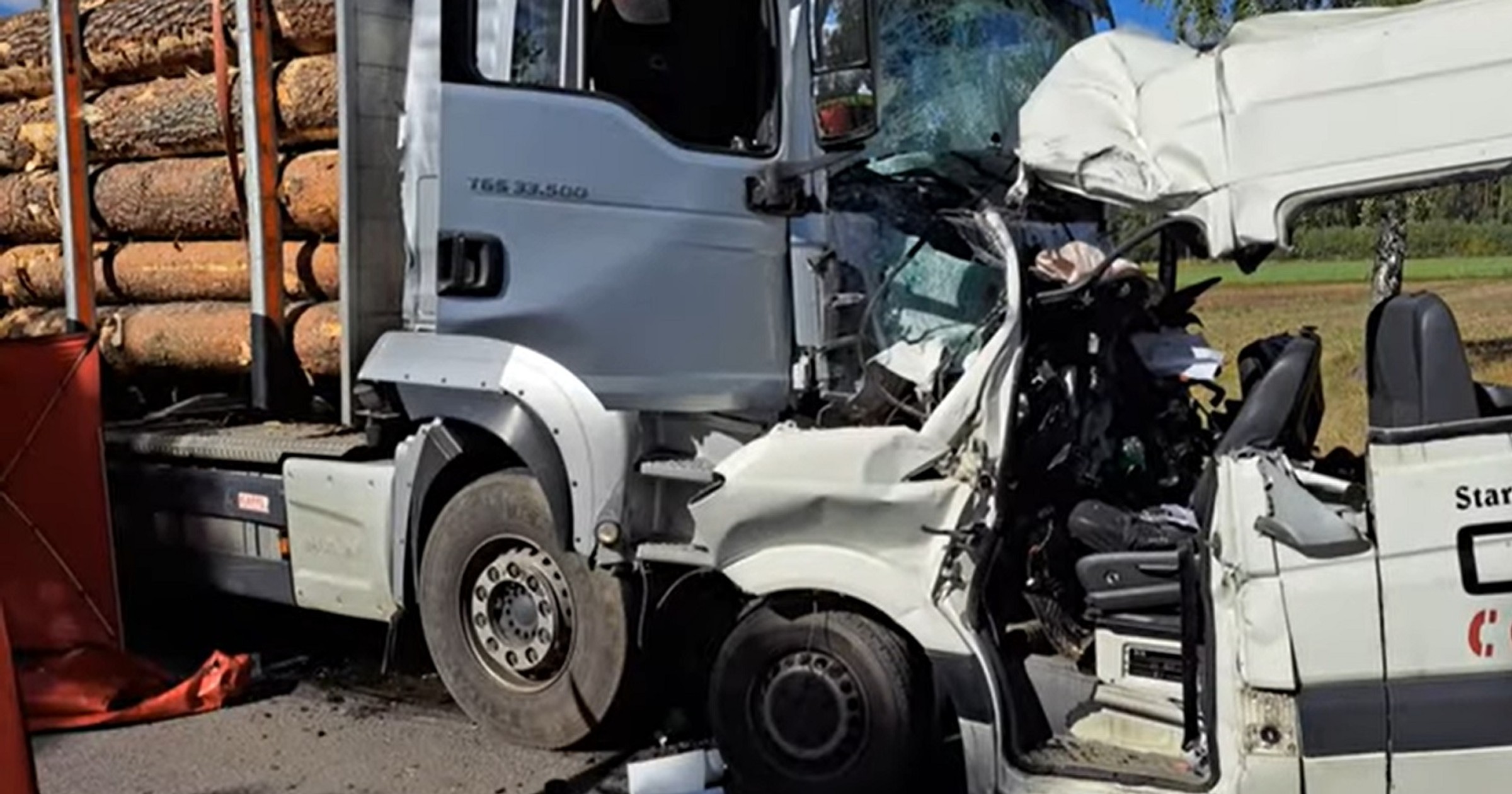 Wypadek śmiertelny na DK22