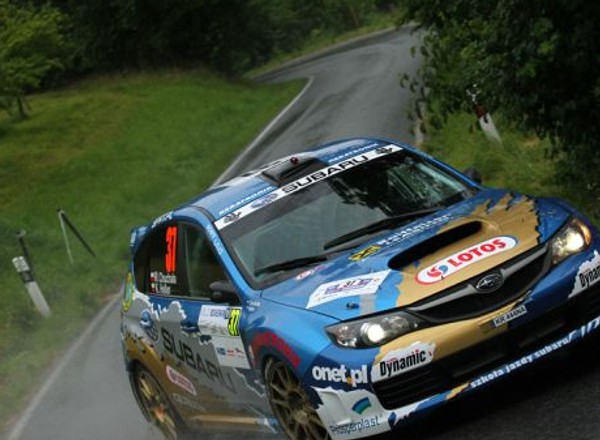 Czeskie podium LOTOS - Subaru Poland Rally Team