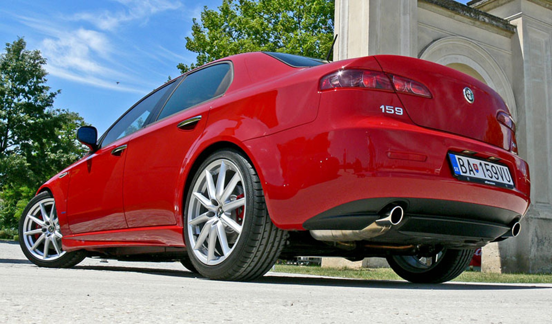 Alfa Romeo 159 Ti 1.75 TBi: pierwsze wrażenia z jazdy (fotogaleria)