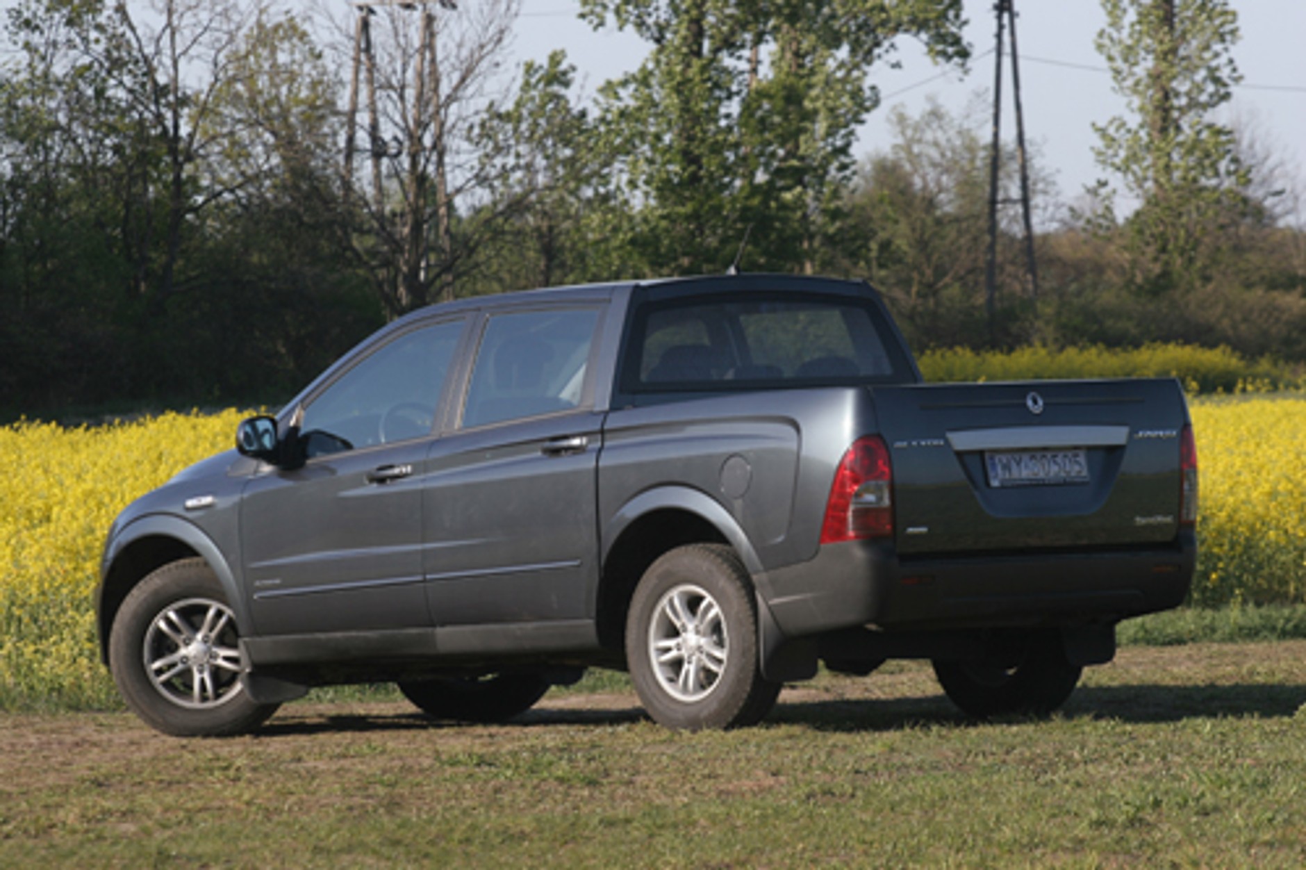 Ssangyong Actyon Sports - Żal siedzieć w domu!