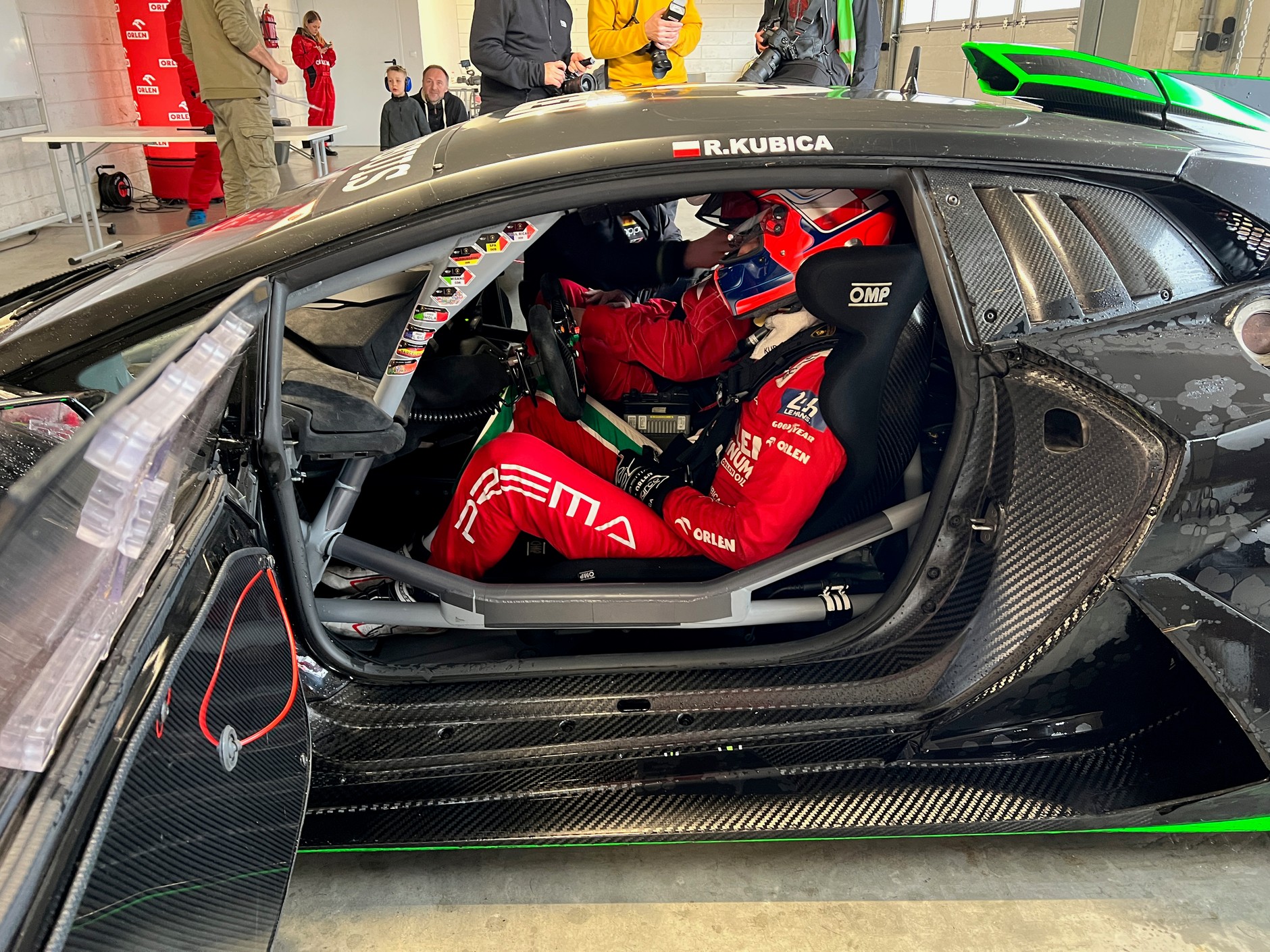 Co-driving z Robertem Kubicą na torze Silesia