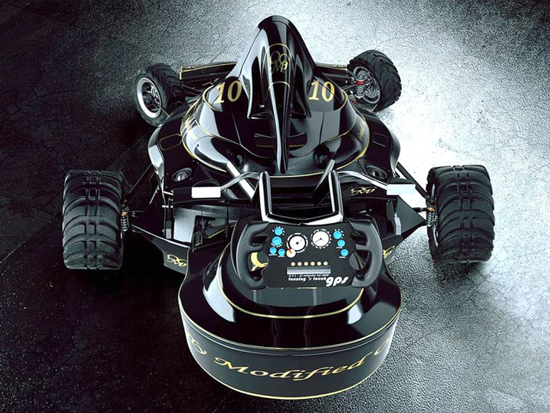 F1 KaDDD Studio: piekielna kosiarka do trawy