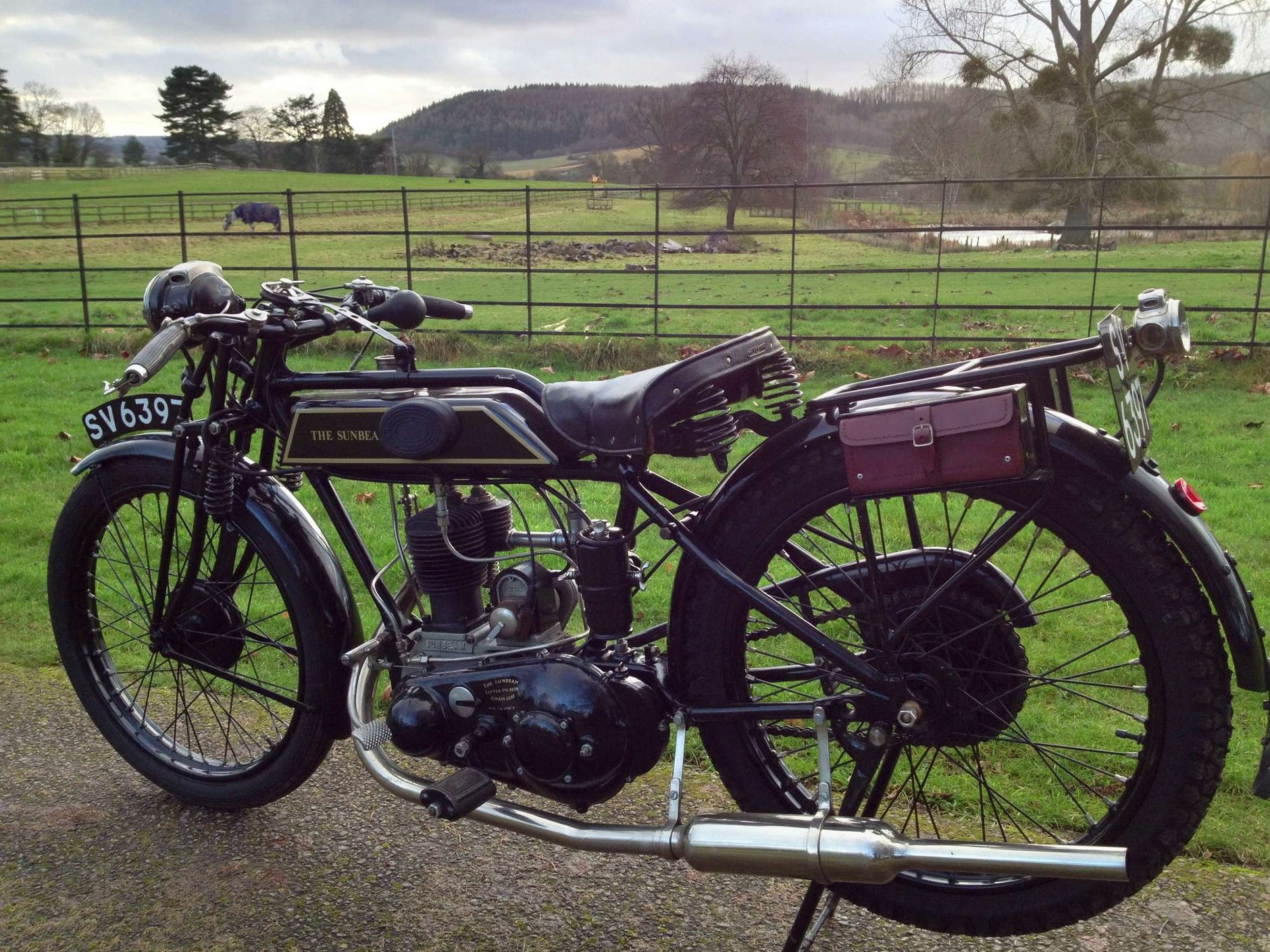 Najstarszy z wystawionych przez Hammonda obiektów: Sunbeam Model 2 z 1927 r.