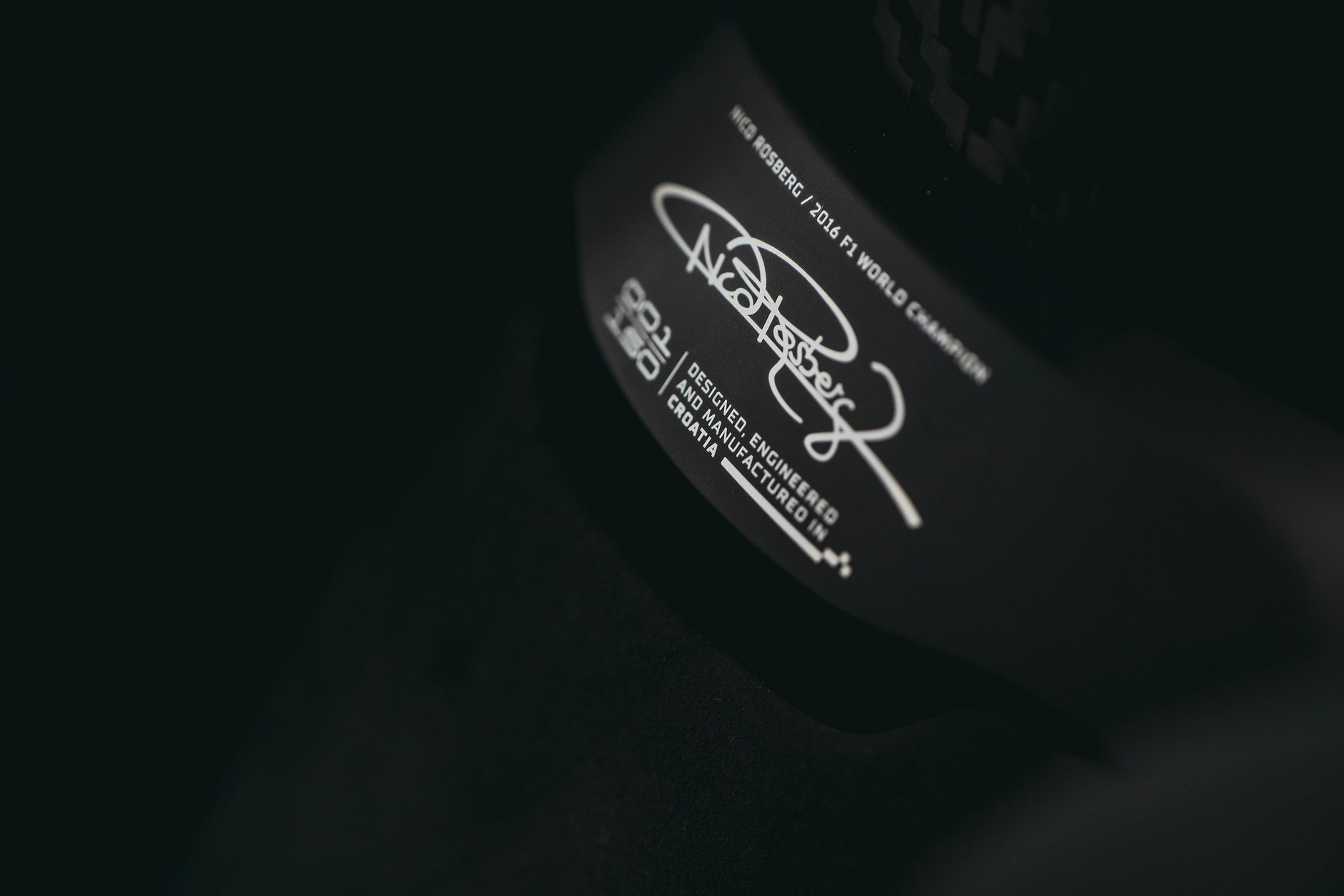 Nico Rosberg odebrał pierwszy egzemplarz Rimaca Nevery