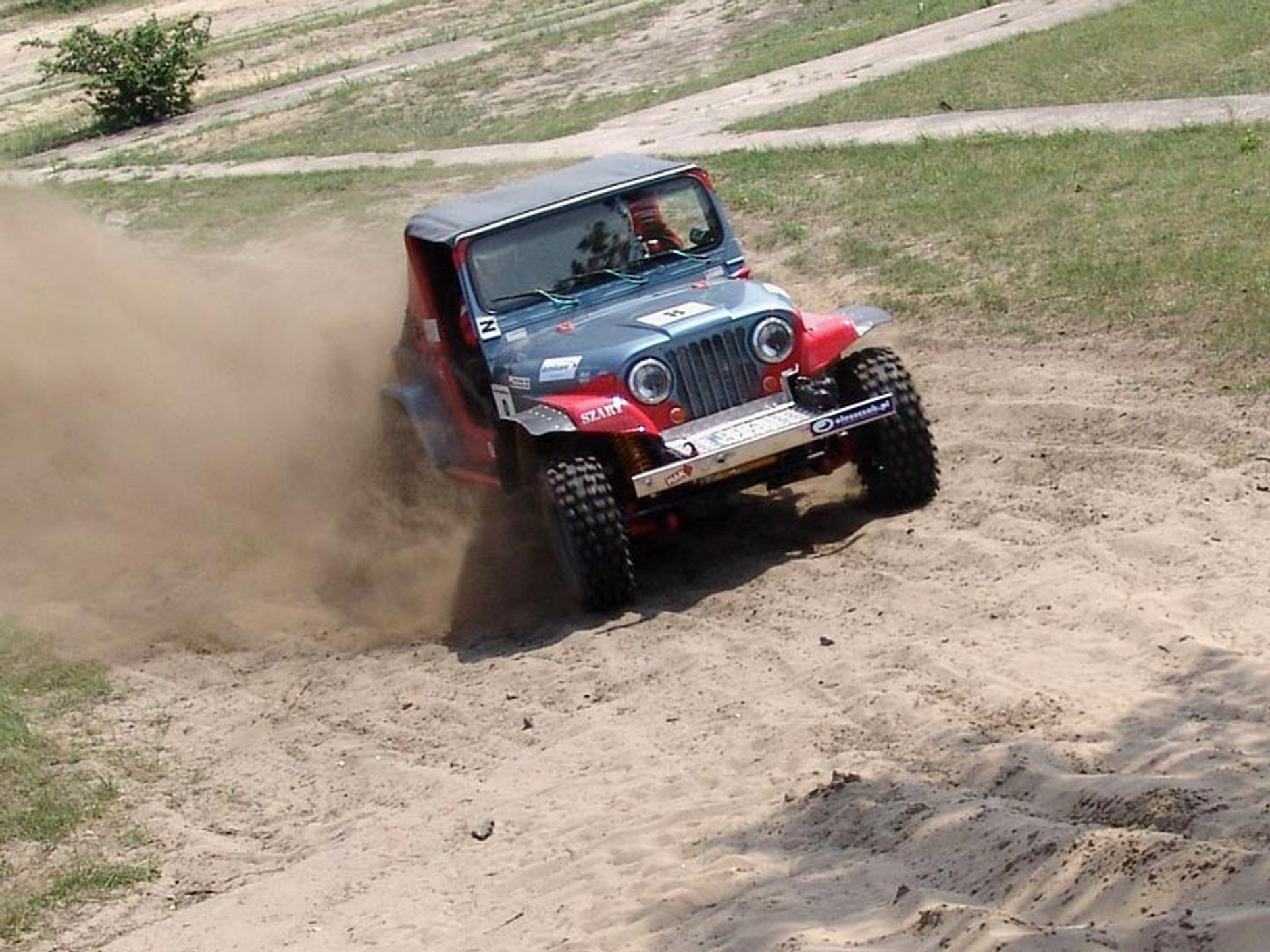 Polskie Safari 2007: w upale i piasku (fotogaleria)