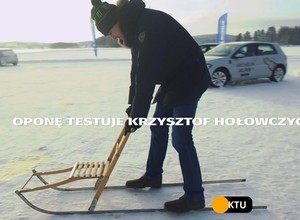 Krzysztof Hołowczyc testuje oponę Michelin Pilot Alpin5