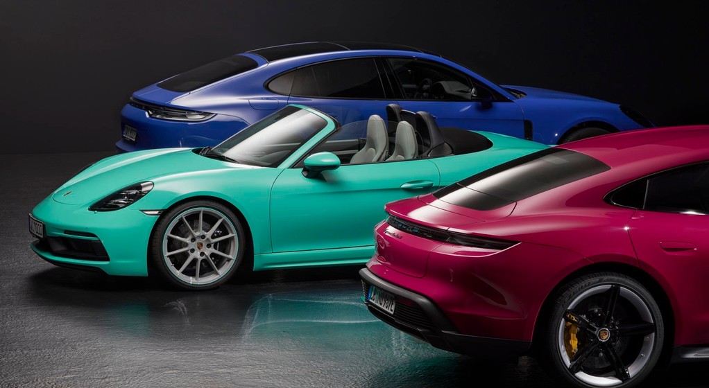 Nowe kolory w palecie Porsche