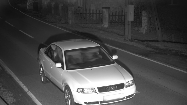 Fotoradar w m. Grobniki (woj. opolskie) na DK38