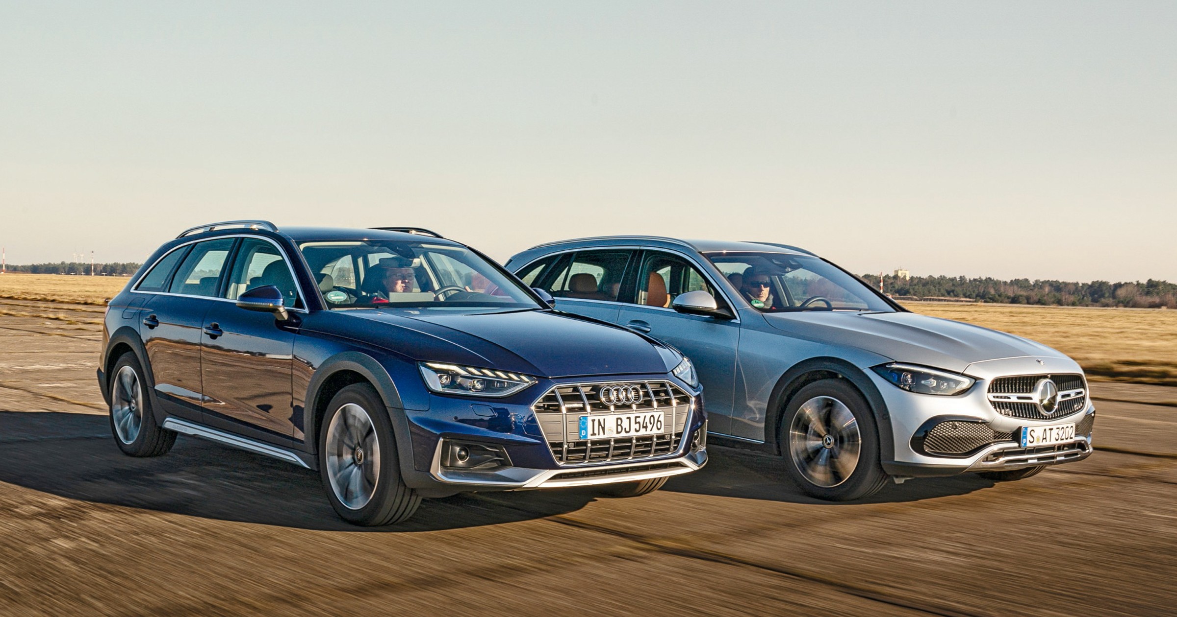 Audi A4 i Mercedes klasy C - porównanie kombi