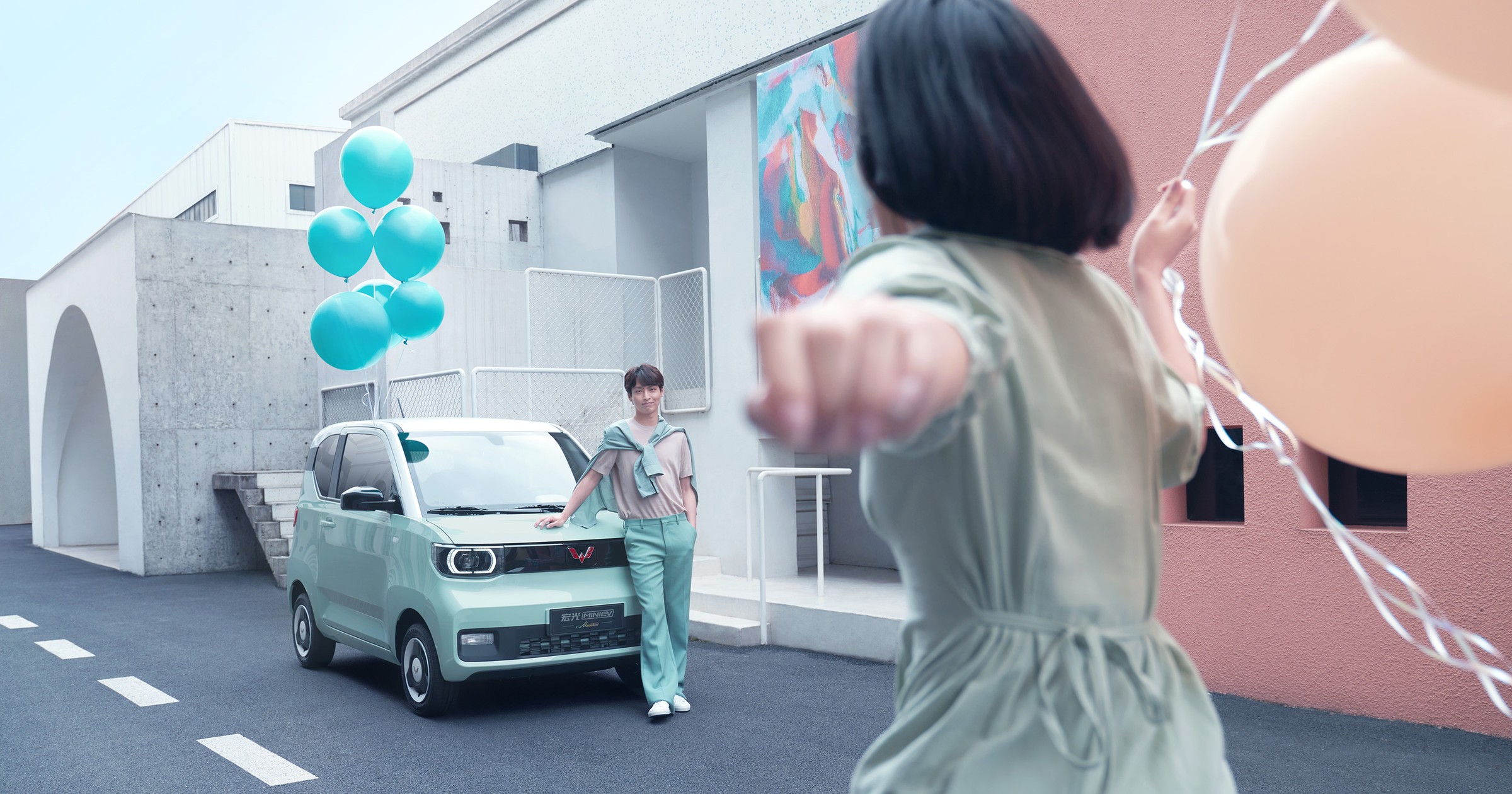 Hong Guang Mini EV Macaron
