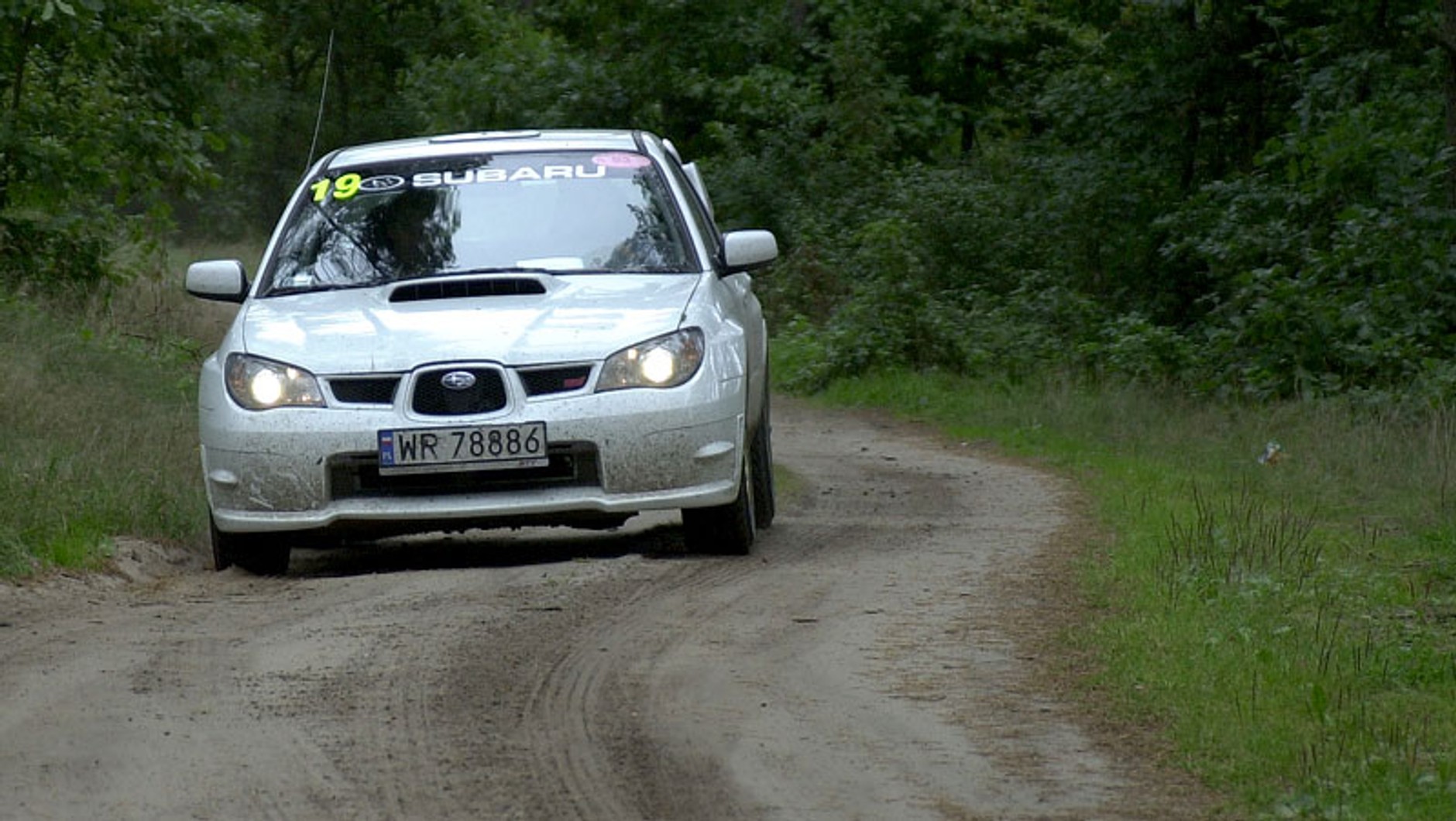 Rajd Orlen 2008: tak zapoznawali się z trasą (fotogaleria)