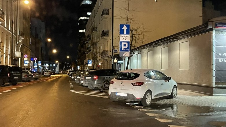 Szara strefa parkowania, parkowanie w mieście, SPPN, strefa płatnego parkowania, Warszawa