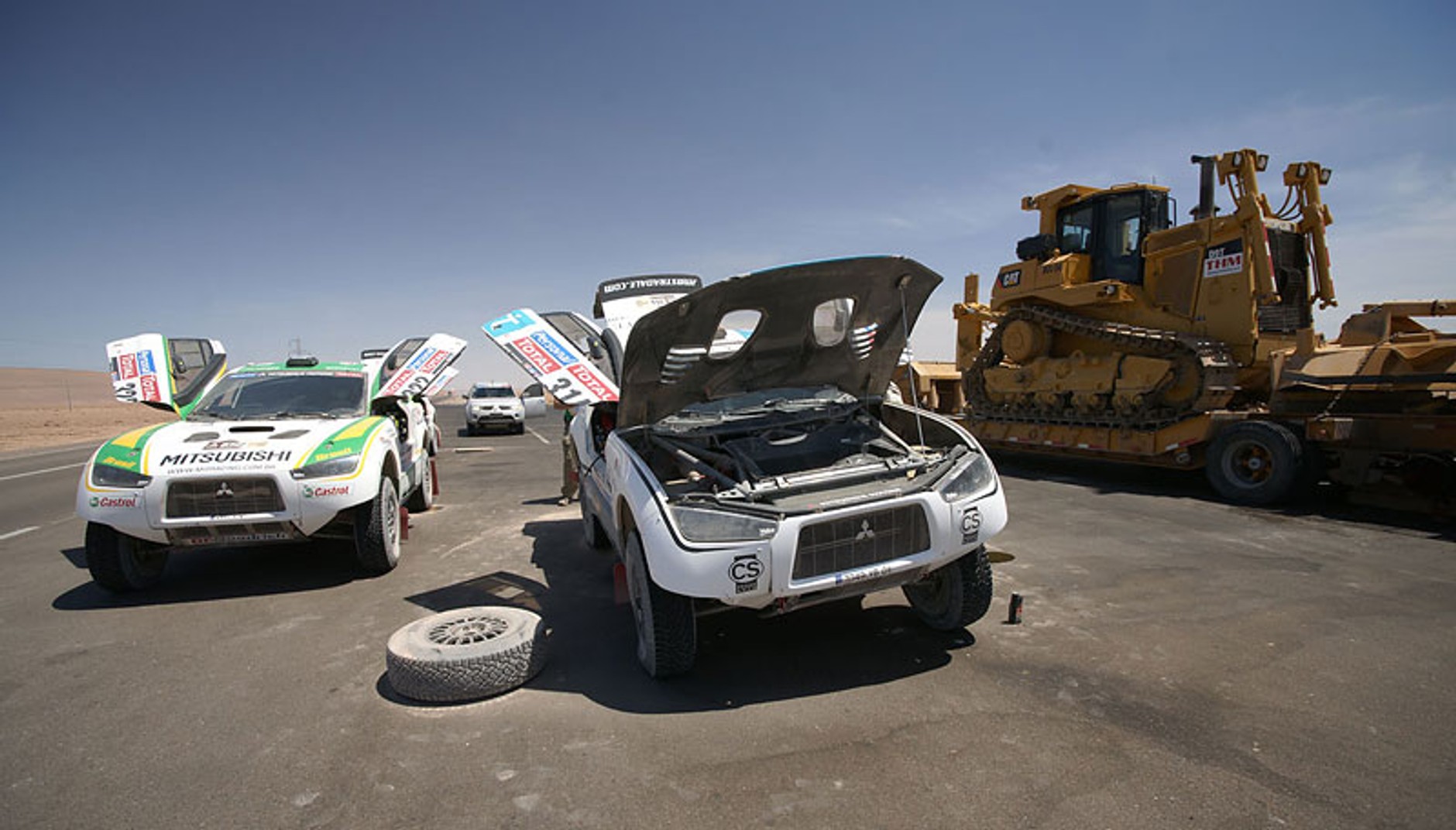 Rajd Dakar 2010: Przygoński goni najlepszych, pech Hołowczyca (9. etap na żywo, wyniki, foto)