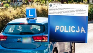 Z egzaminu na prawo jazdy wprost na komisariat. Nie tylko egzaminator był zdziwiony