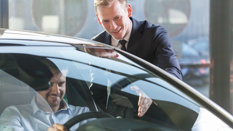 Jazda próbna u dilera