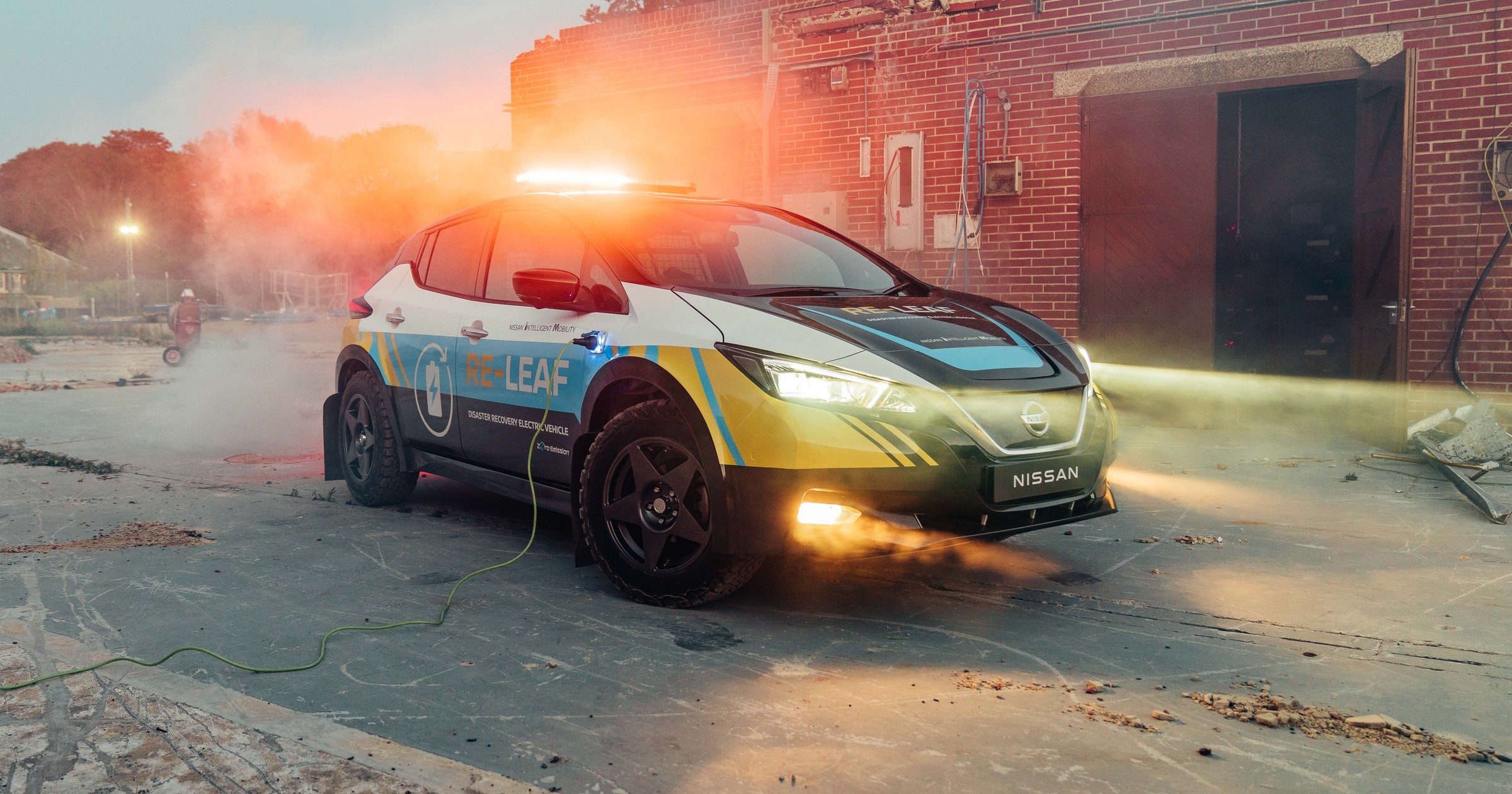 Nissan Re-Leaf – mobilne źródło prądu