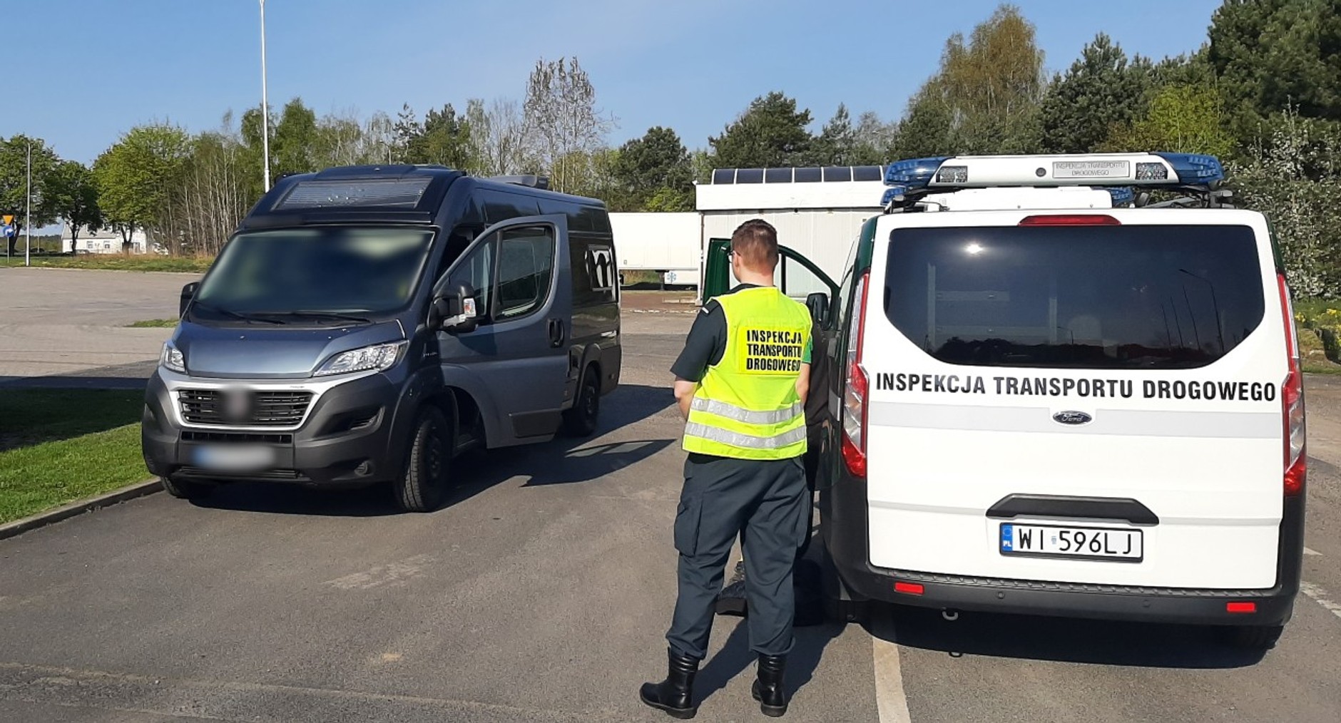 kradziony kamper ITD