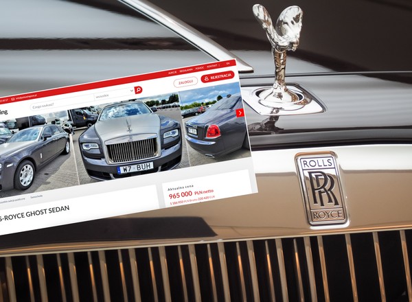 Rolls-Royce Janusza Palikota na sprzedaż. Ile kosztuje?