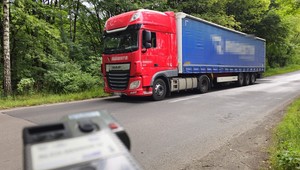 Policjanci prowadzili specjalną akcję, kiedy nadjechała ciężarówka. Jej kierowca stanie przed sądem
