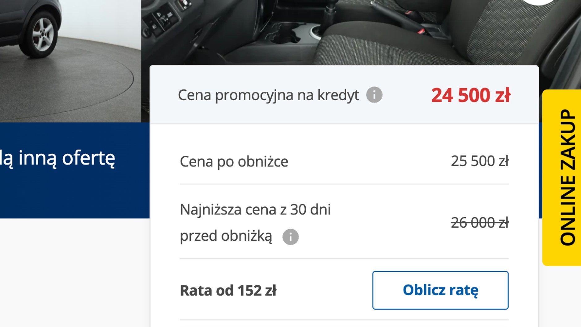 Wydaje się, że najtaniej jest kupić to auto na kredyt. To jednak zdecydowanie najdroższa opcja