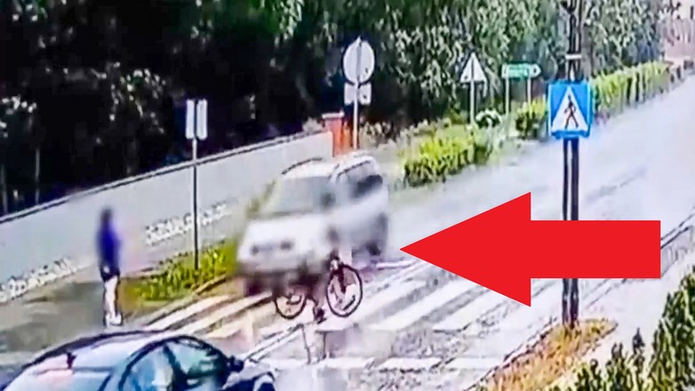 Prawie potrącił dwie kobiety na przejściu. Dostał 15 pkt. karnych, powinien stracić prawo jazdy