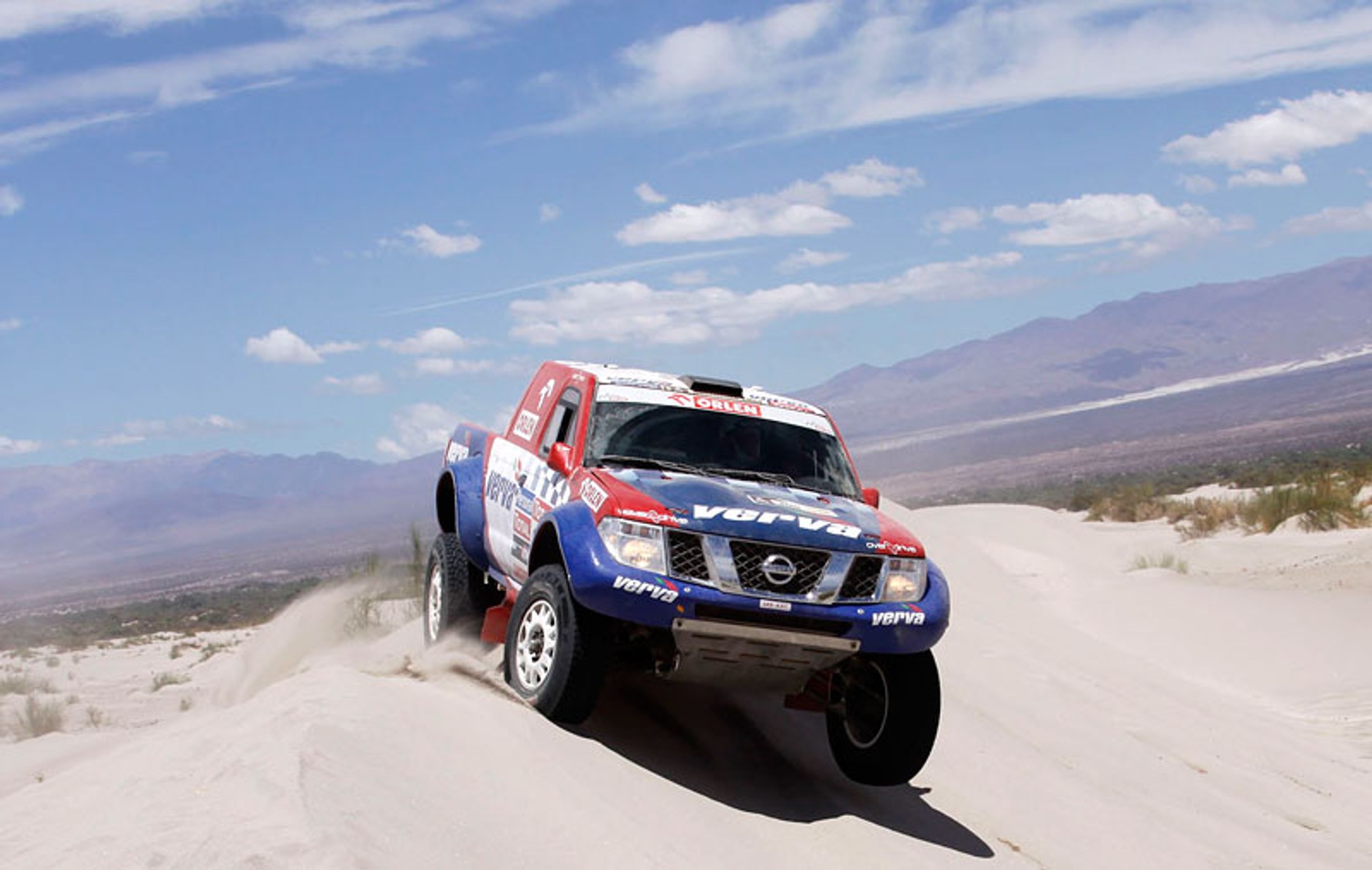Rajd Dakar 2010: Przygoński 8. (8. etap na żywo, klasyfikacja, foto - Willy Weyens)